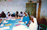 Sewing lessons for rural women